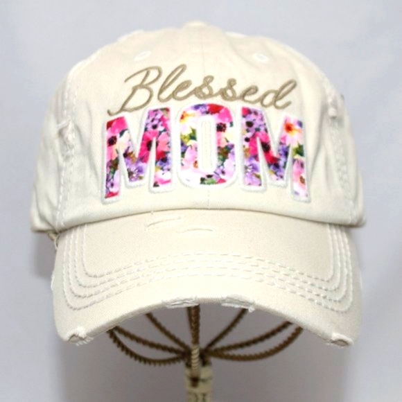 KBETHOS Accessories - NWT Kbethos "Blessed MOM" Baseball Cap